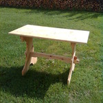 Stół obozowy, wymiary 65x120x78 cm. - 