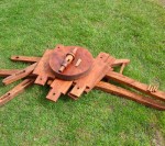 taczka  rozłożona do transportu - 