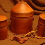 Ręcznie wykonane pojemniki na naczynia szklane - 