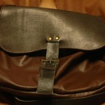 Duża torba podróżna.Wym ok 50x45.Wyk ręcznie z 5mm skóry - 