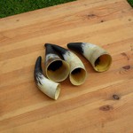 rogi do picia powleczone woskiem pszczelim od środka - 
